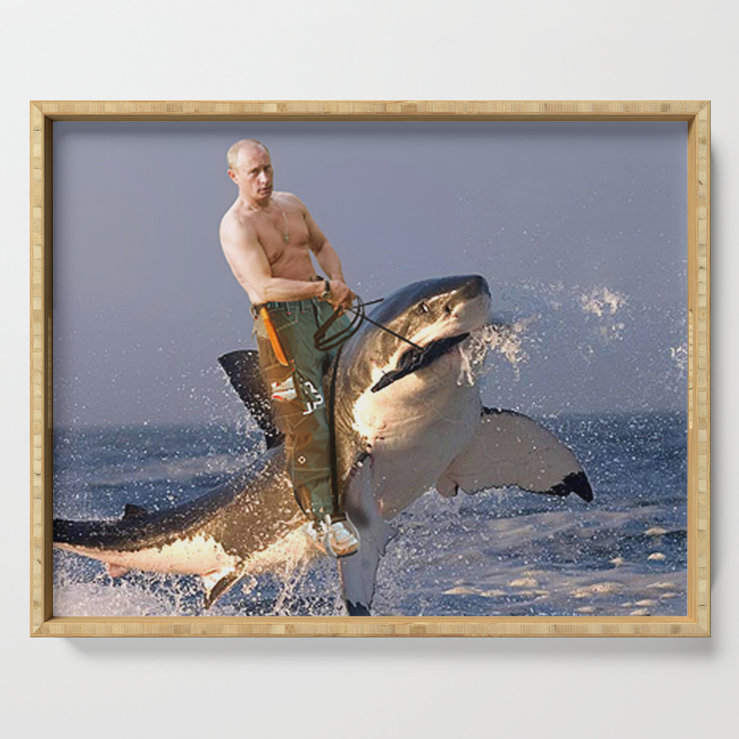 Vladimir Putin Funny Meme Serving Tray By Jacarroll Society6