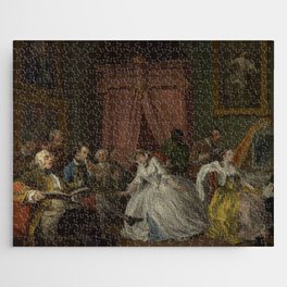 William Hogarth, Marriage a la mode 4 Jigsaw Puzzle