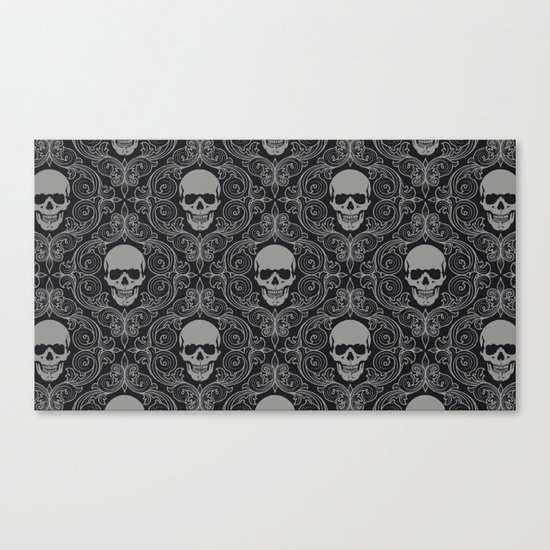 Skull pattern Canvas Print