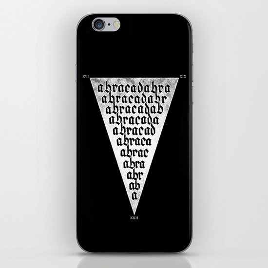 ABRACADABRA iPhone & iPod Skin