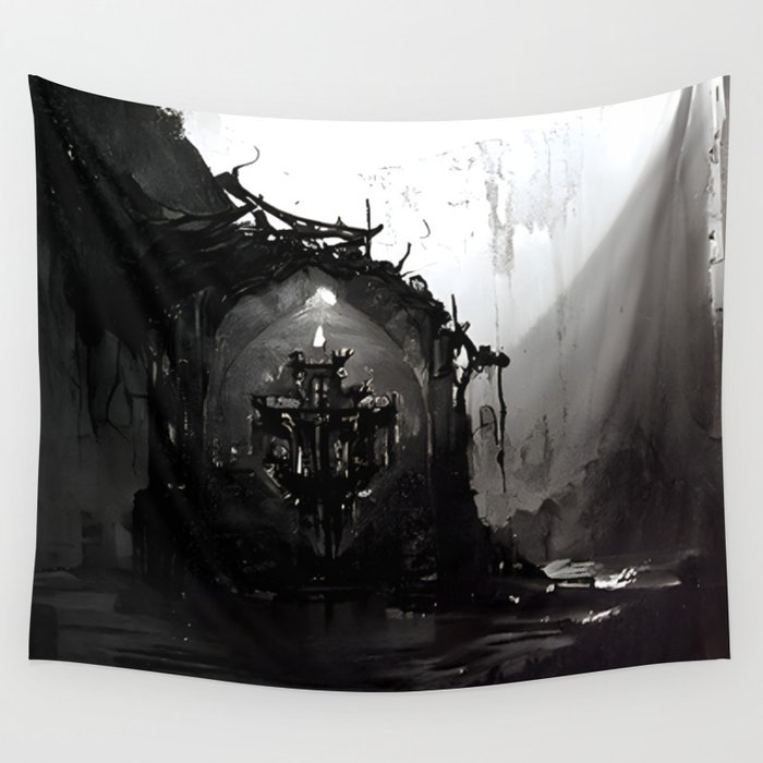 Goth tapestries outlet