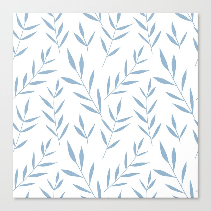 Stylish and fashionable pattern blooming heat Canvas Print