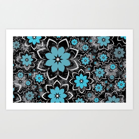 Flowers, Morning Creation..... Art Print