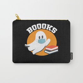 Books Funny Ghost Halloween Carry-All Pouch