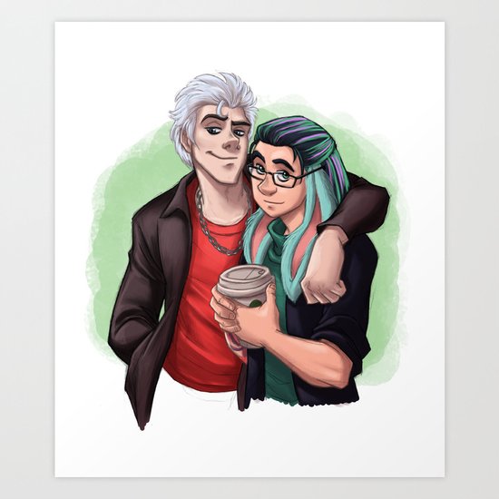 Hipsters Art Print