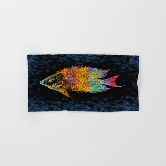 Fish Hand & Bath Towel