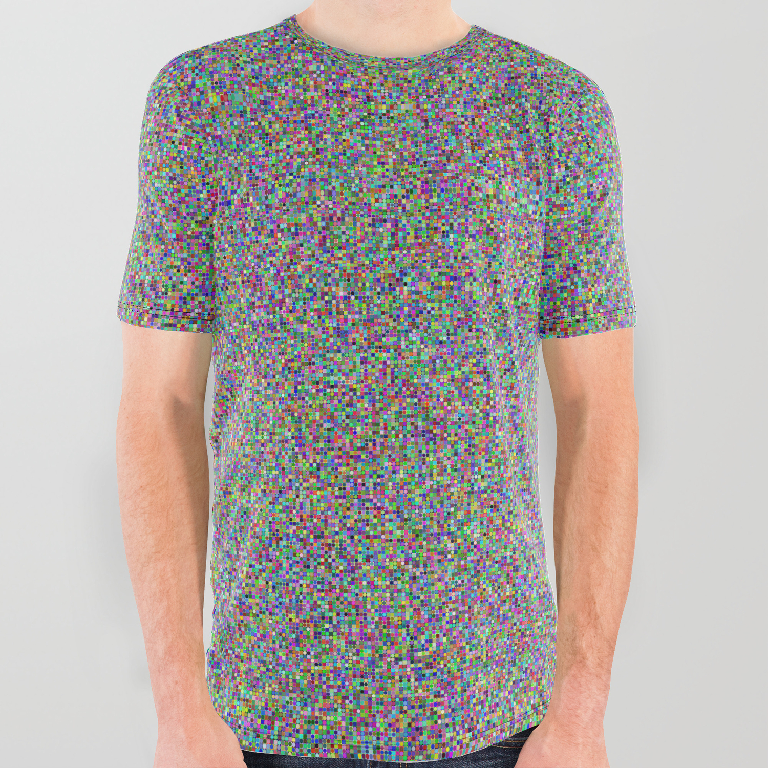 checkerboard tee