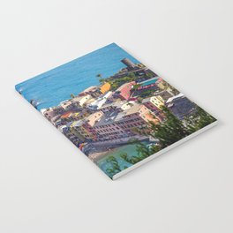 Vernazza, Cinque Terre, Italy, Ocean Coast Notebook
