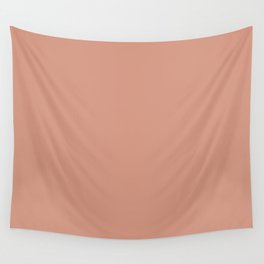 Muted Clay Brown Wall Tapestry