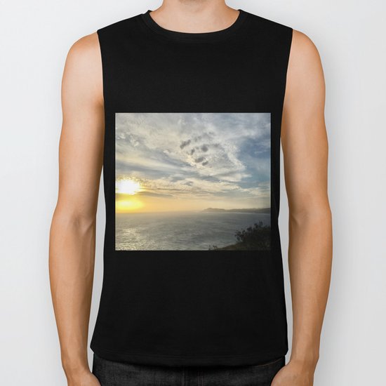 Hawaii View Biker Tank
