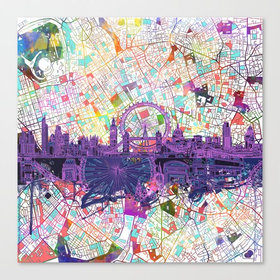 London Canvas Print