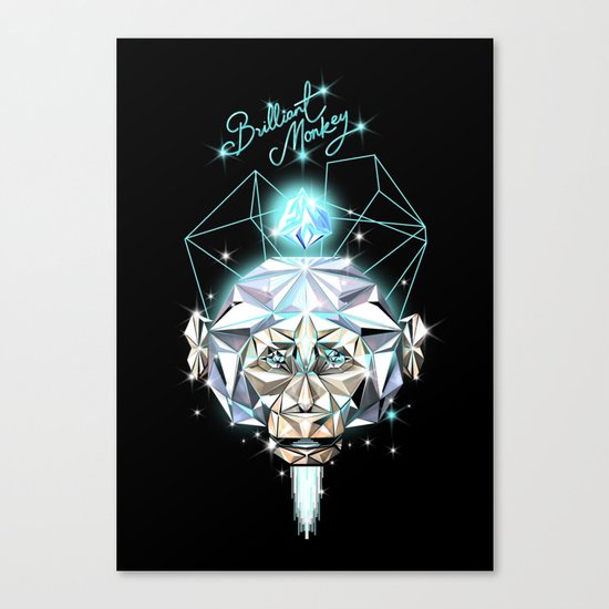 Brilliant Monkey Canvas Print