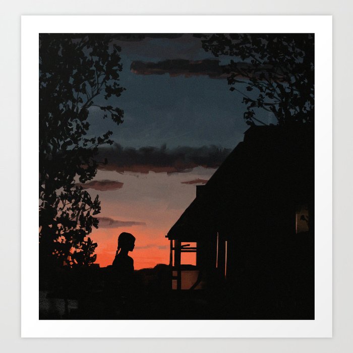 wish you were here 1 Art Print by mohtz | Society6