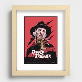 Freddy Krueger Recessed Framed Print