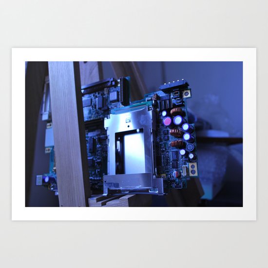 Resting Computer Art Print