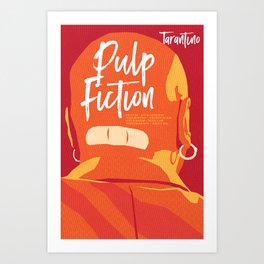 Quentin Tarantino's Plot Movers :: Pulp Fiction Art Print