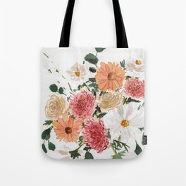 Tender Heart Boquet Tote Bag