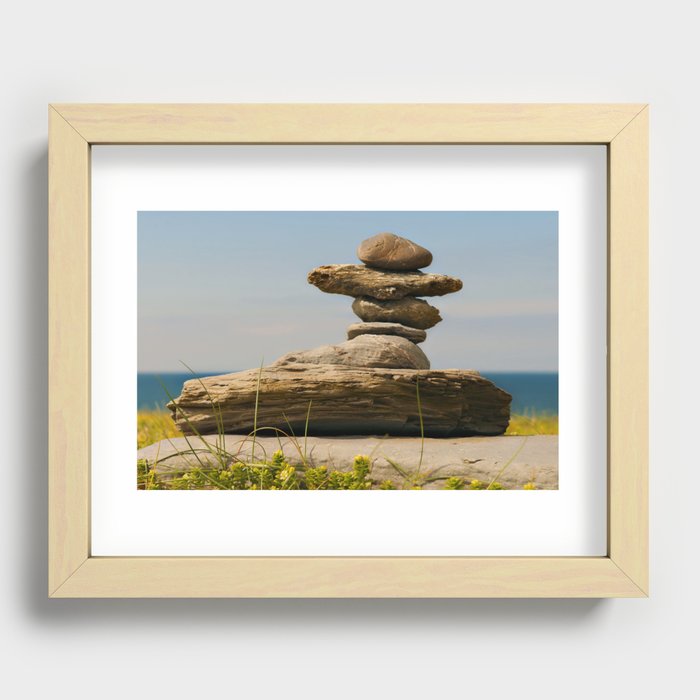 The Cairn Recessed Framed Print