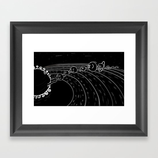 solar power I Framed Art Print