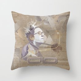 adamned.age artist poster  Throw Pillow
