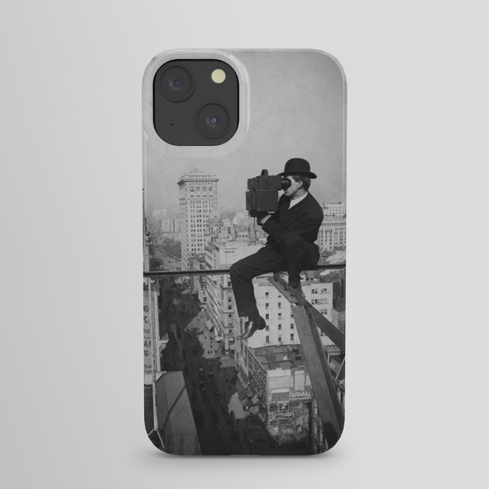 Above Fifth Avenue, Looking North, vintage New York by Underwood and Underwood - 1905 iPhone Case