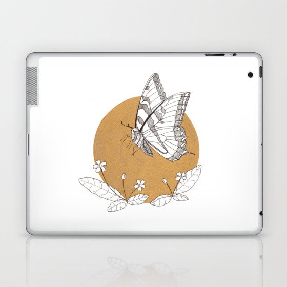 Butterfly & Primrose Laptop & iPad Skin