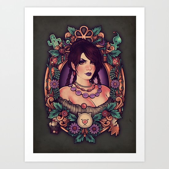 The Guardian Art Print