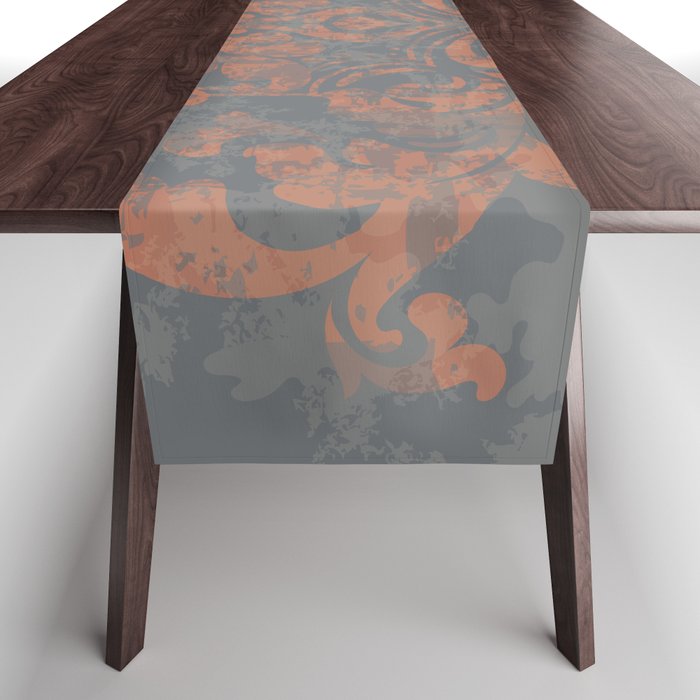 Vintage Renaissance Wallpaper Table Runner