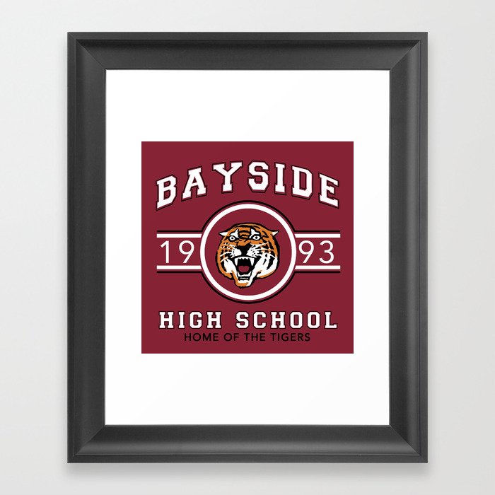Bayside Tigers Framed Art Print