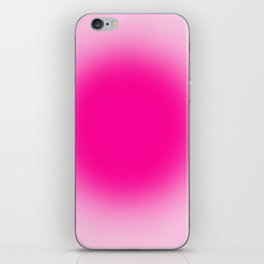 Spiritual Pink Gradient Aura  Zen iPhone Skin