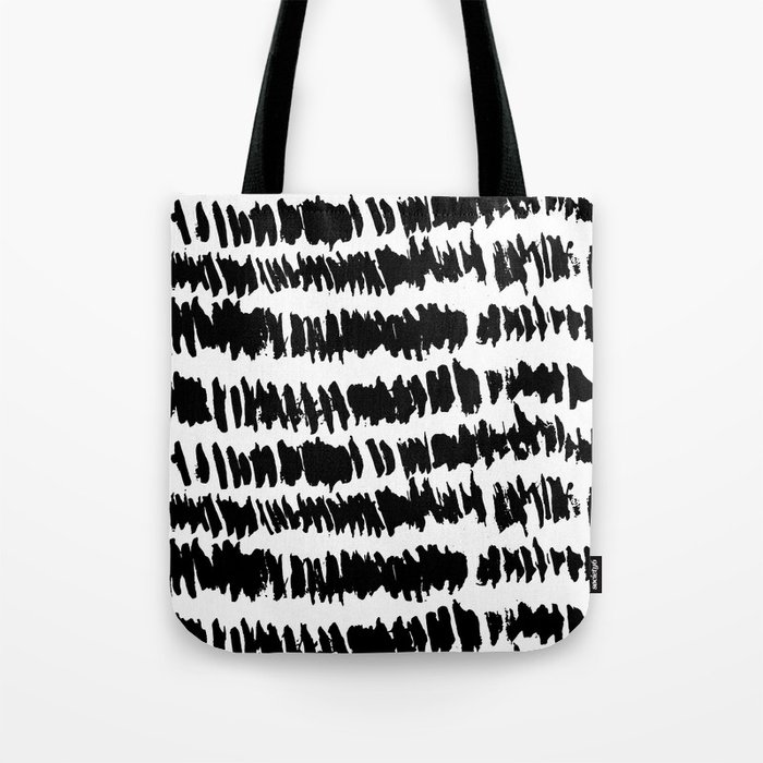 Modern Paint Stripe Tote Bag