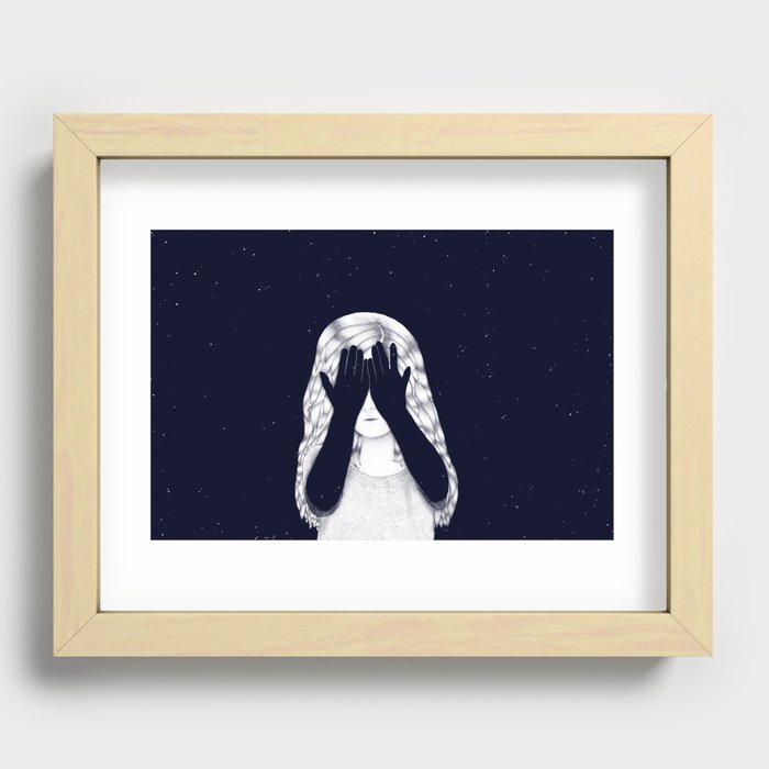 Neither Day Nor Night Recessed Framed Print