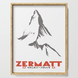 Zermatt, Valais, Switzerland  Serving Tray