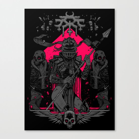 Blood, Sweat, Tears. Canvas Print