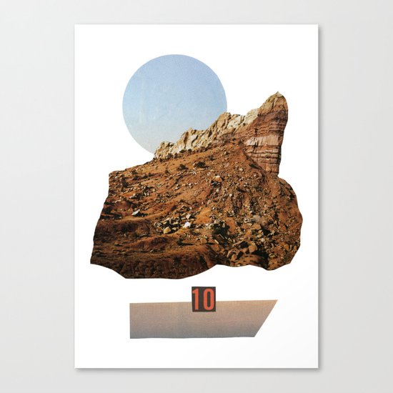 rock ten Canvas Print