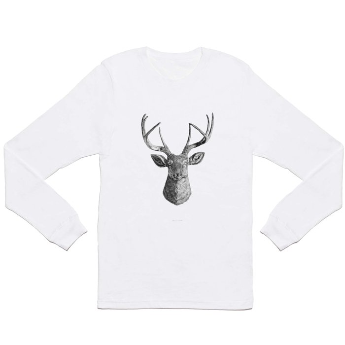 Hello Deer Long Sleeve T Shirt