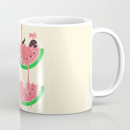 watermelon falls Mug