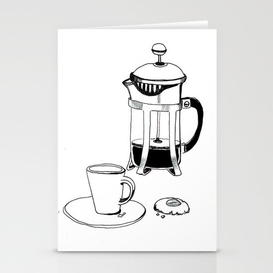 Coffee Break Stationery Cards