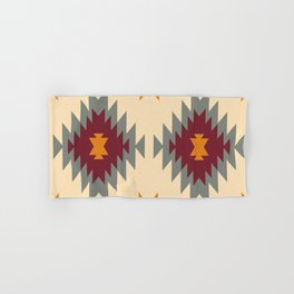 Aztec Southwestern pattern Navajo ornament Tribal Native American print Hand & Bath Towel