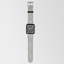 Baroque Style Seamless Pattern Ornament Background. Elegant Luxury Fashion Texture Apple Watch Band