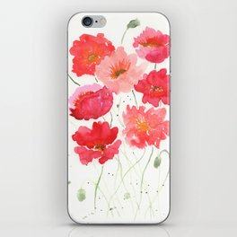 Watercolor Floral 8. iPhone Skin