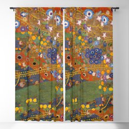 Gustav Klimt "Water Serpents" (detail) Blackout Curtain