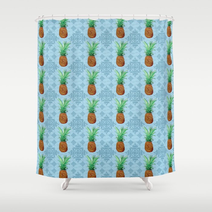 Pineapple  Shower Curtain