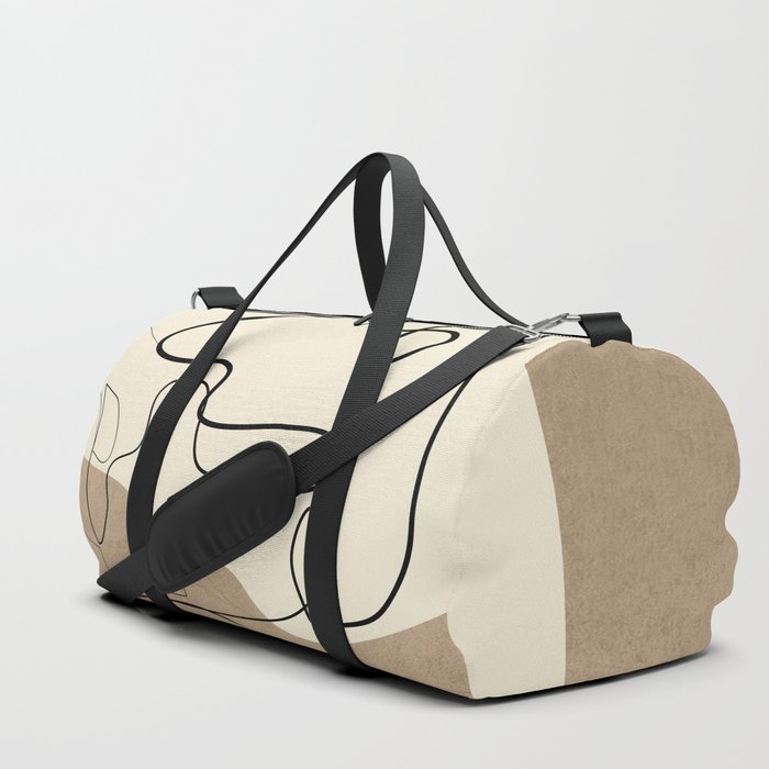 Abstract Portrait 6 Duffle Bag