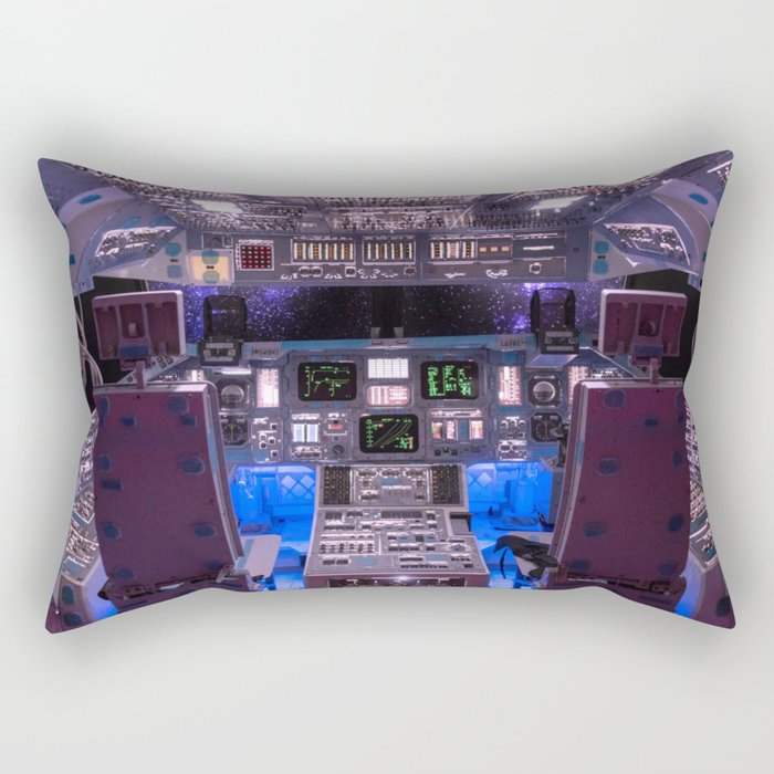 Airplane cockpit Rectangular Pillow