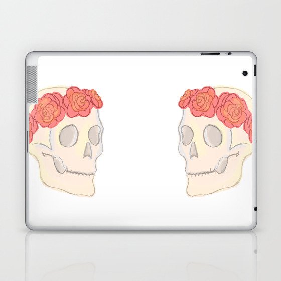 Head of flowers Laptop & iPad Skin