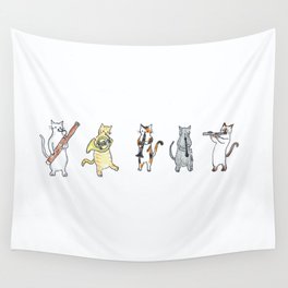 Meowtet Wall Tapestry