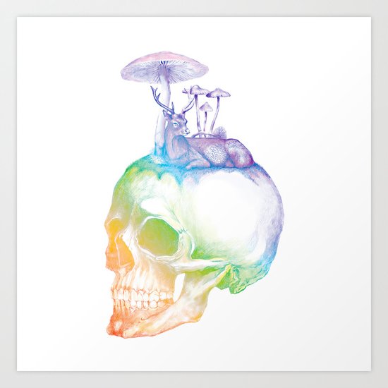 Mushroom Art Print