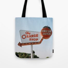 The Orange Shop Tote Bag
