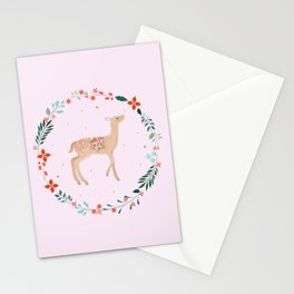 Winter Wreath Stationery Card